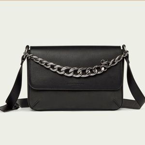 BRAND NEW Scotch & Soda Leather & Suede Crossbody Purse